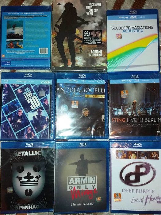 Блюрэй фильмы: распродажа, и сделаем фильм под Ваш Заказ