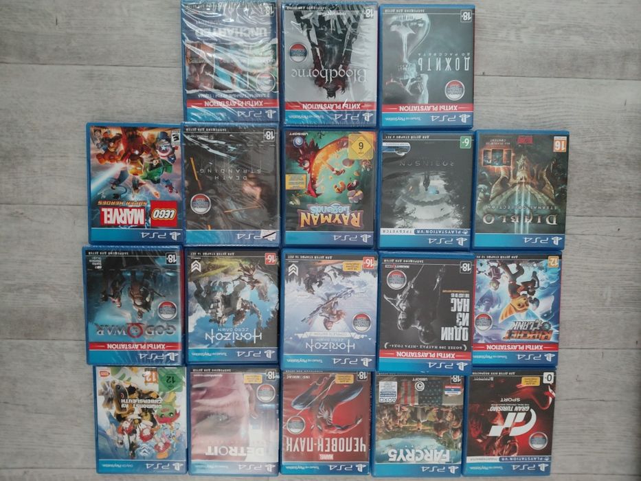 Диски На Playstation 4/ Playstation 5