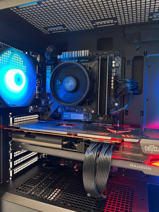 Геймърски компютър АMD Ryzen 5 5500, RX 6700XT 12GB, 16GB ram