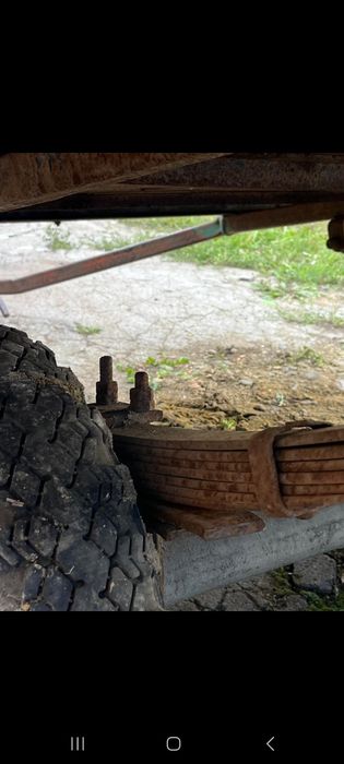 Прицеп легковой в нормальном состоянии