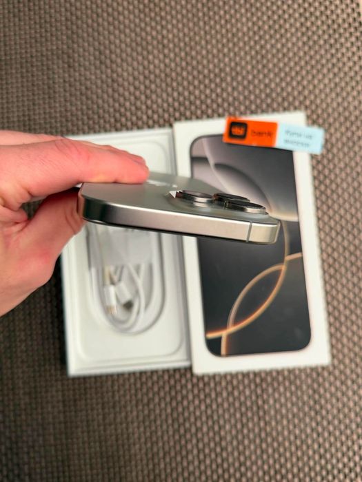 КАТО НОВ! 256Gb*ЛИЗИНГ* iPhone 16 Pro Max Natural Titanium
