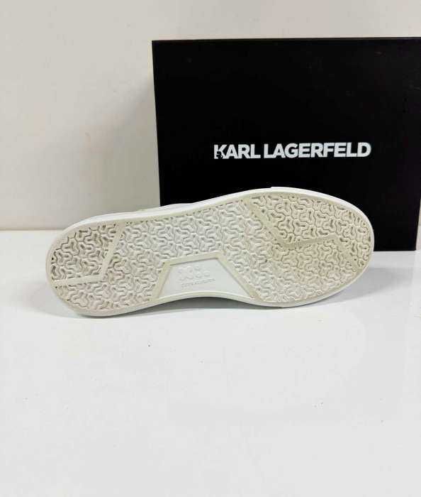 KARL LAGERFELD High-Top White Platform KL Logo (Като Нови) – Размер 44 (28.5 см стелка)