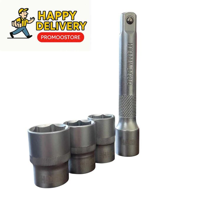 НЕМСКИ Динамометричен Ключ 1/2" 28-210Nm, HAWEK + ЛЕД ФЕНЕР