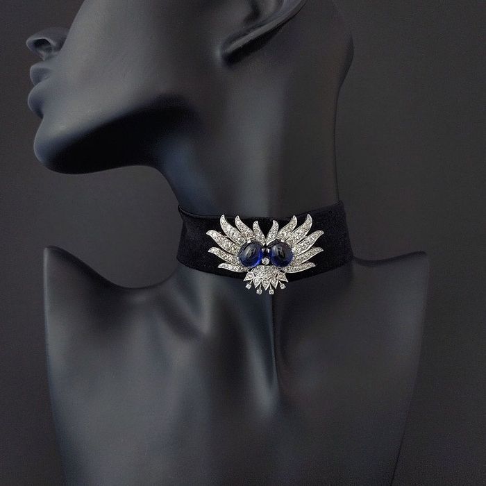 brosa anii '50, aur 18k, 5 ct diamante, certificat