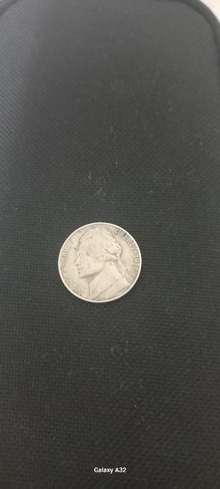 Б/у монета 5 cents 1978 года
