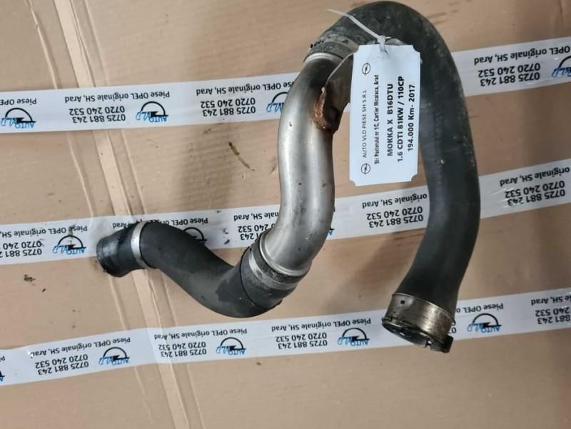 Tubulatura intercooler Opel Astra K facelift 2019 2021 1.6 CDTI
