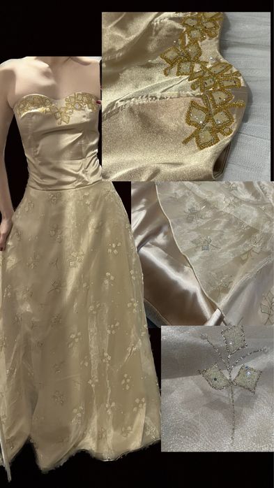 Платье вечернее (ручная работа)