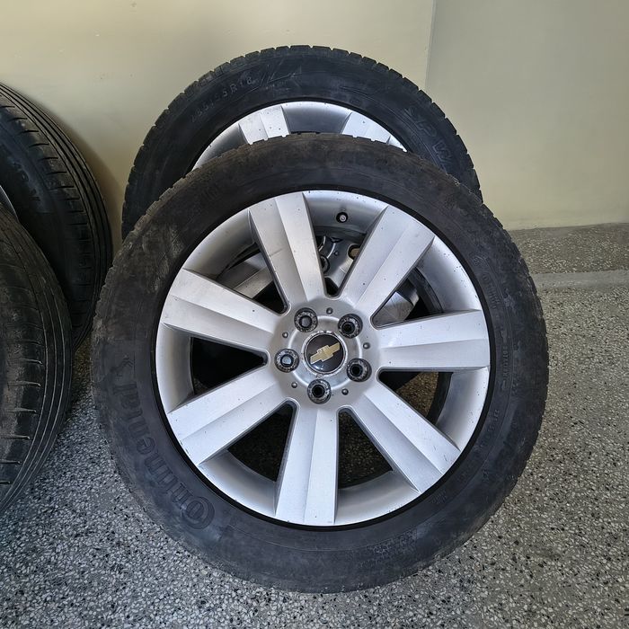 4 бр . 18 цола 5х 115 от шевролет каптива с гуми