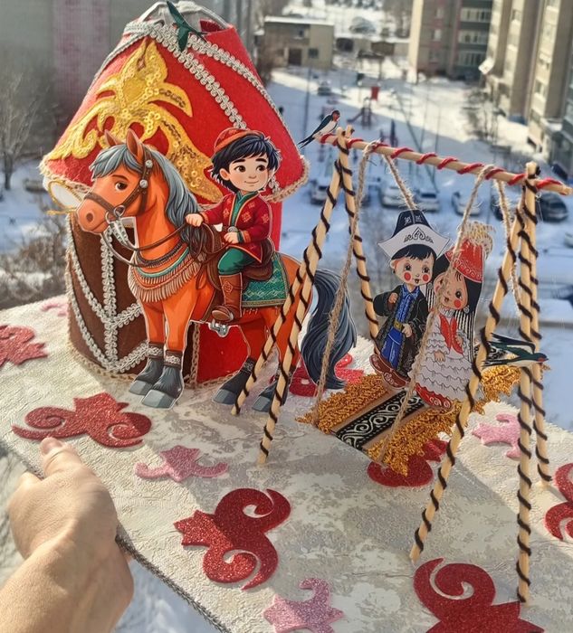 Колонер поделка наурыз