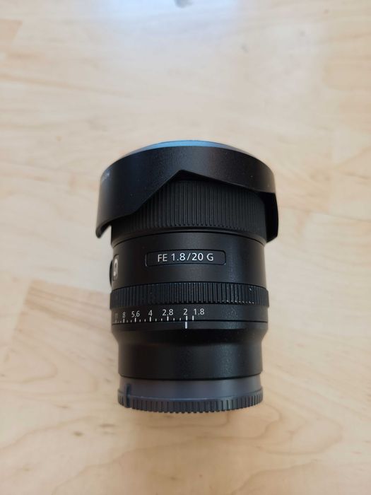 обектив Sony FE 20mm f/1.8 G