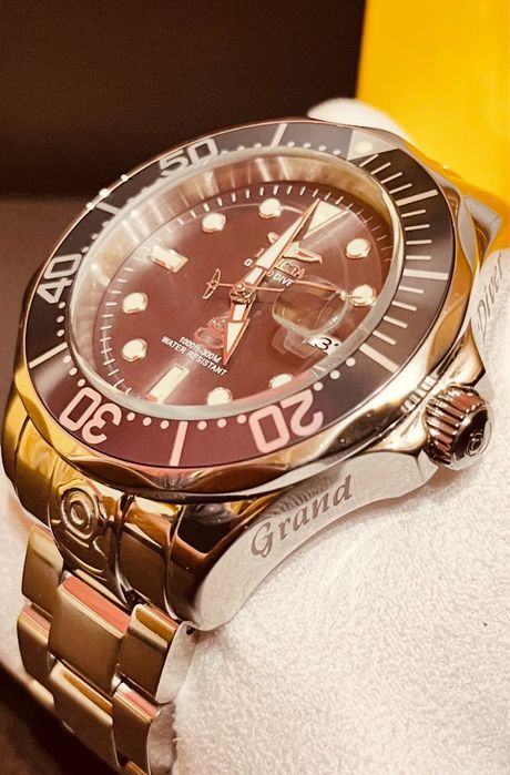 INVICTA PRO GRAND DIVER автоматик, механичен, sapphire, водолазен