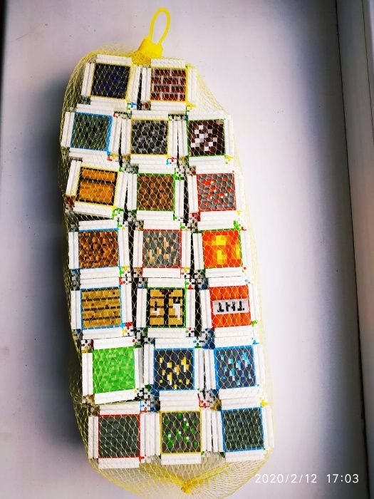 Набор "Блоки Майнкрафта" Доставка по Казахстану Сделано в Казахстане