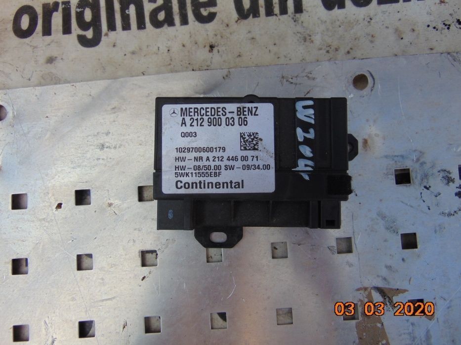 Modul pompa motorina Mercedes C Class W204 E Class w212 modul combusti