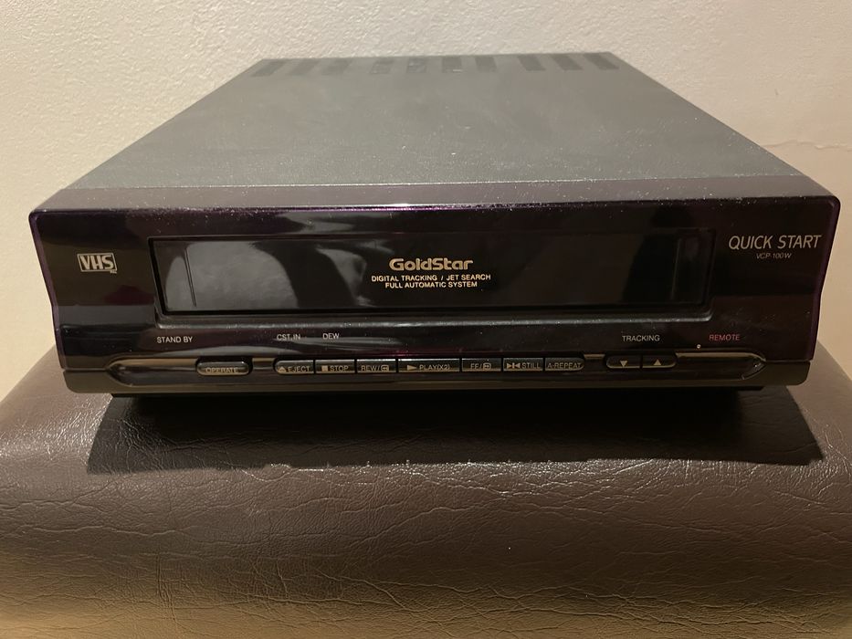 Продавам: Видеоплейър GoldStar VCP-100W (VHS)