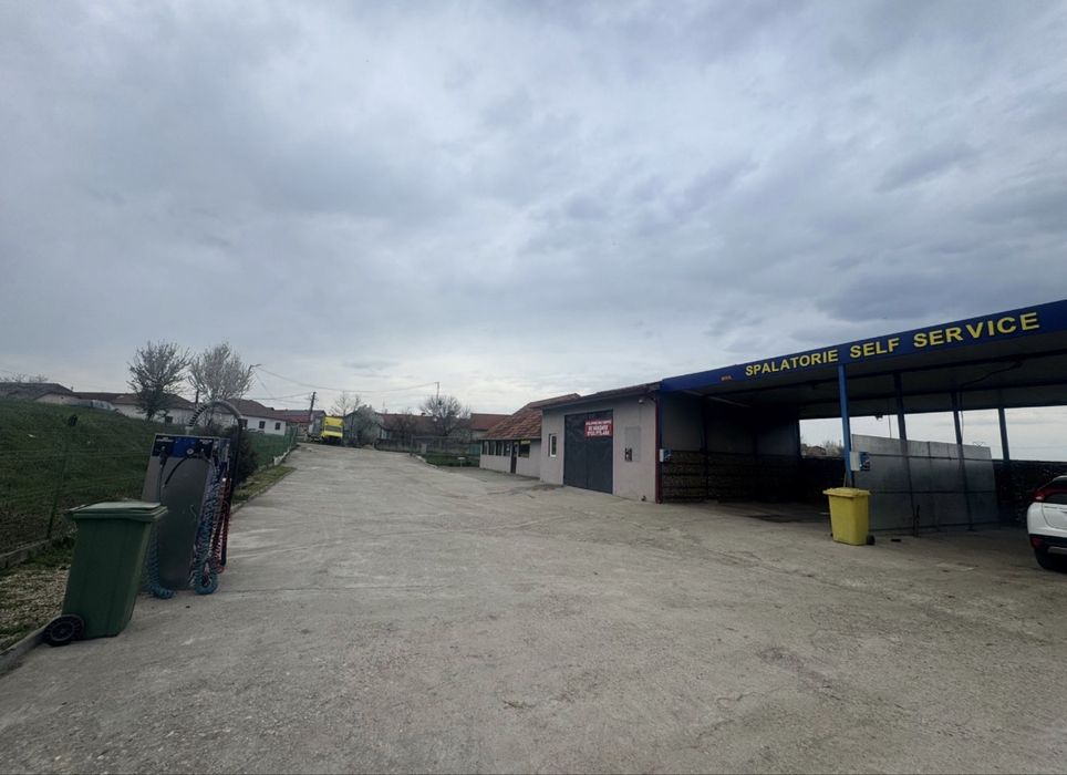 Spalatorie auto self service, sala fitness complet echipata ,hala70 mp