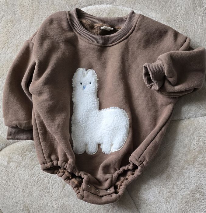 Bluza tip hanorac fetite 74-80 cm