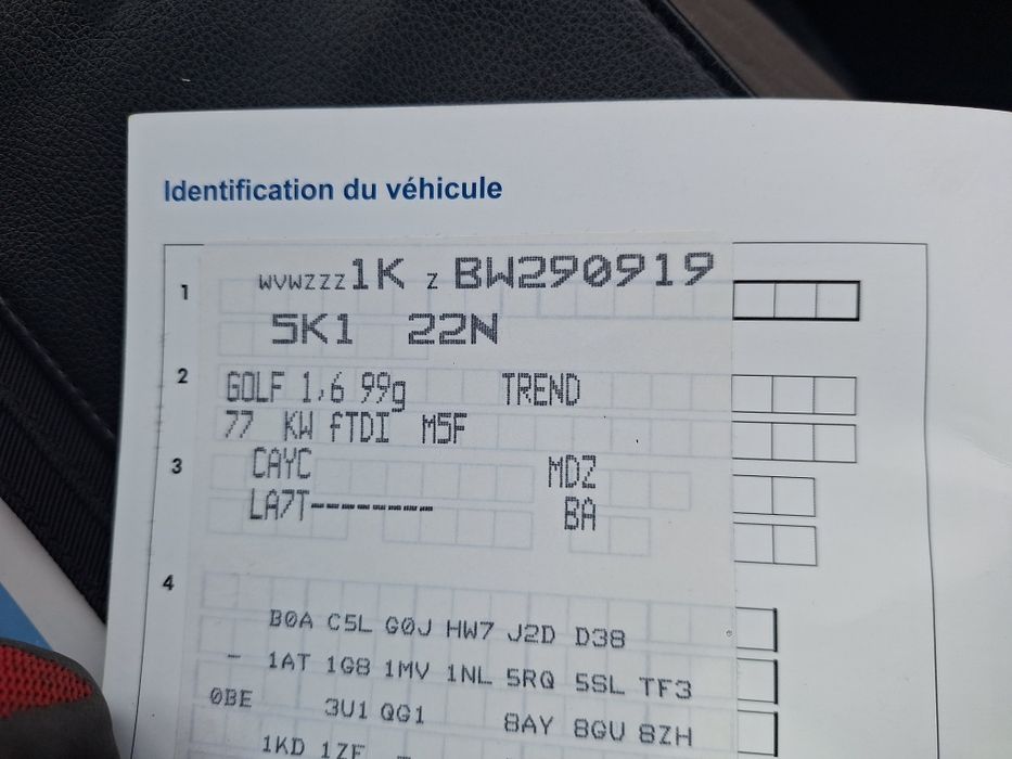 Dezmembrez VW Golf 6 hatchback 1.8 tsi CDAA negru LC9X si 1.6 CAY LA7T