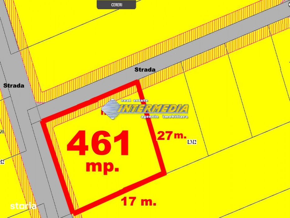 Teren Intravilan 462 mp Brabant la srtrada asfaltata, cu utilitati