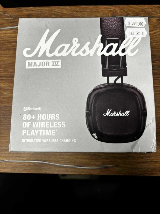 Чисто Нови Стерео слушалки MARSHALL MAJOR V BT BLACK