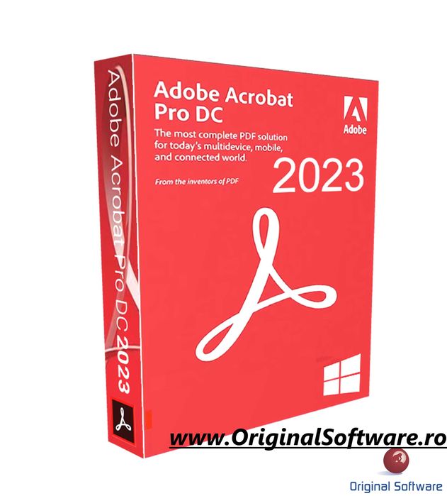 Adobe Acrobat PRO DC 2023 Edit PDF Program Licenta Lifetime Key!
