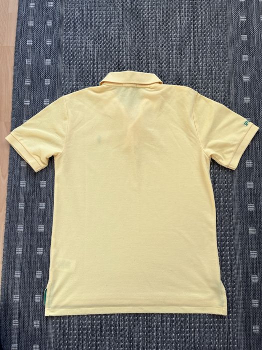 Polo Ralph Lauren Iconic Mesh Polo Shirt in a corn yellow color