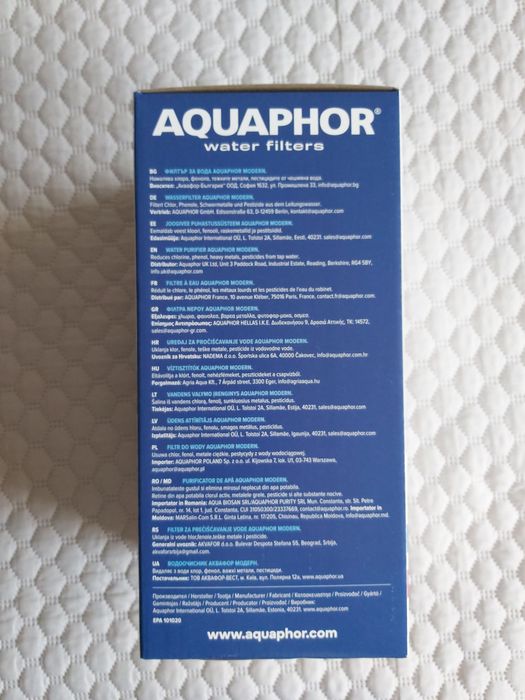 Filtru Aquafor 4 000 litri apă curată