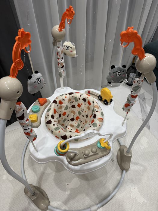 Детско бънджи Moni - Magic Fun, Бежово