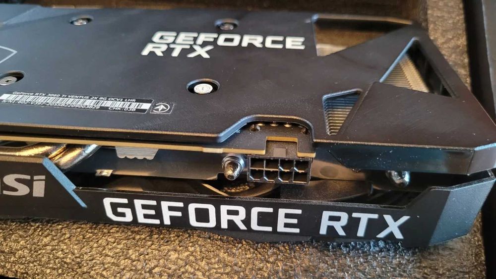 Placa video MSI RTX 3060 Ti Ventus 2X OC LHR 8GB GDDR6 - sigiliu, curata, stare buna