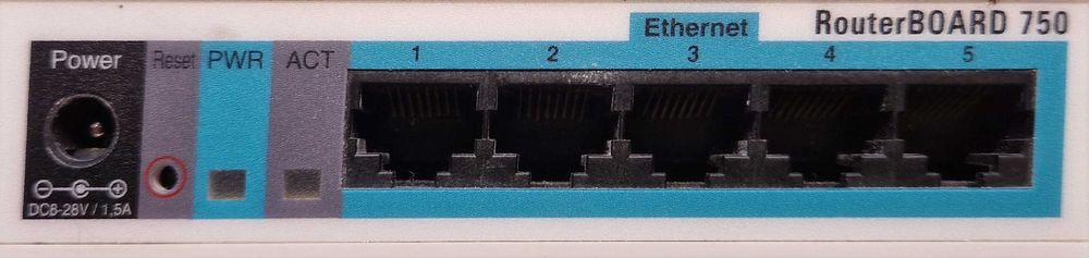 MikroTik RouterBOARD 750