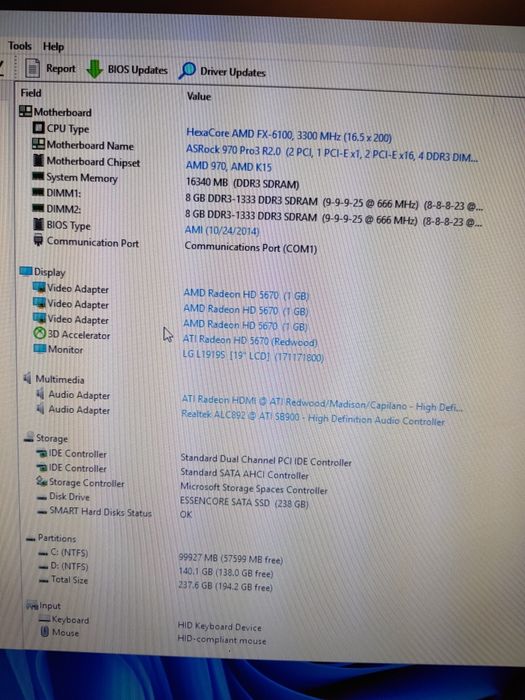 Kit PC AM3+: Asrock 970 Pro 3 + AMD FX 6100 + cooler