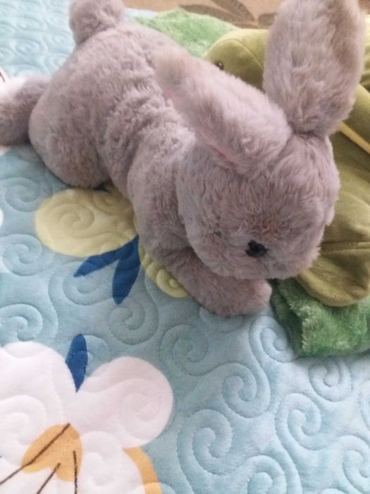 Детские игрушки черепаха и кролик