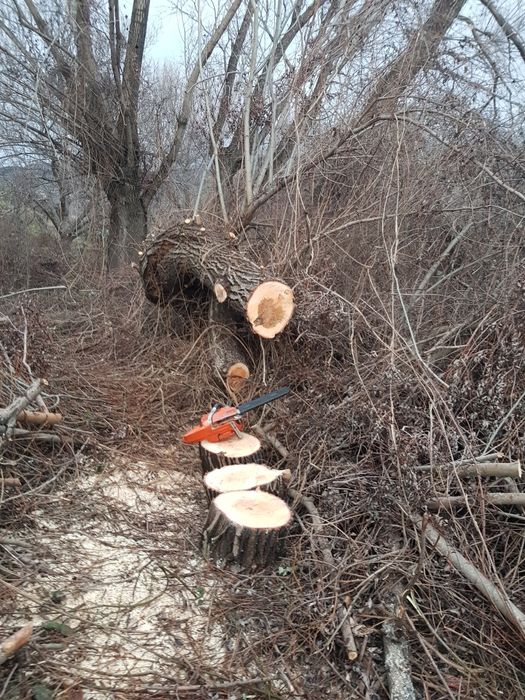 Хускварна 353 резачка бензинов трион  щил HUSQVARNA 353 shtil