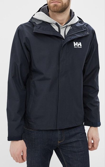 Куртка дождевик Helly Hansen синий р L 52