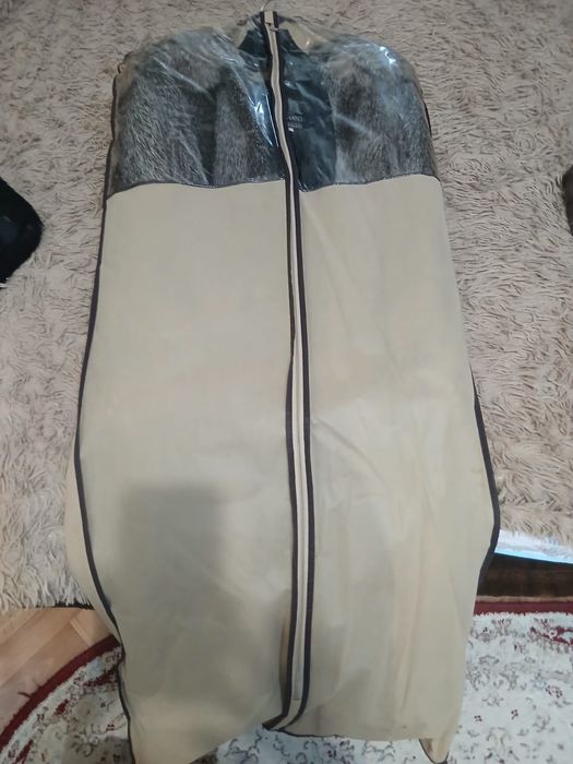 Шуба натуральная, мех нутрия