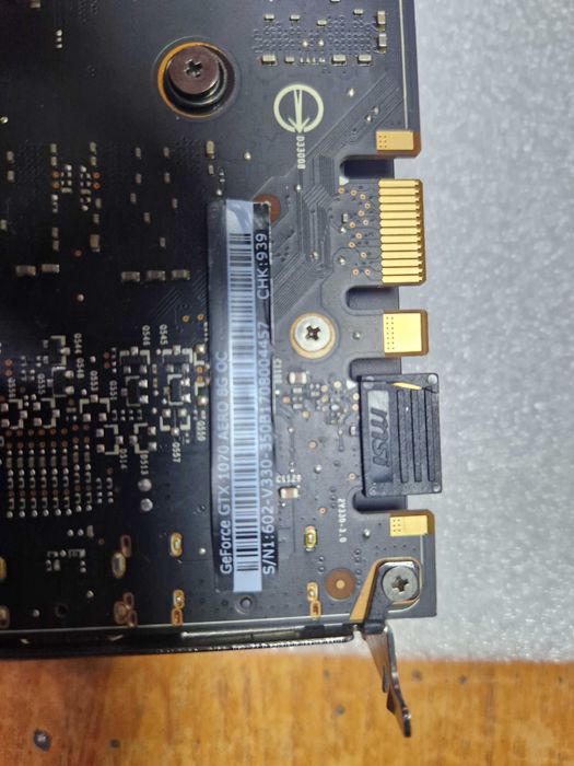 Placa video MSI GeForce GTX 1070 Aero OC 8GB GDDR5 256-bit