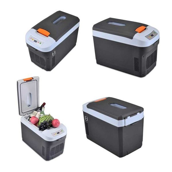 Хладилна чанта/кутия за автомобил, 25 л, 12V/24V/220V