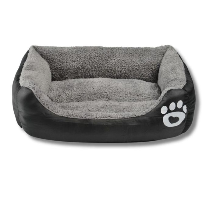 Легло за голямо куче с лапичка ХХЛ черен