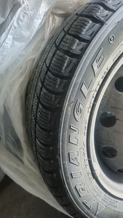 Диски с новой резиной трианжл 777 всесезон зима
