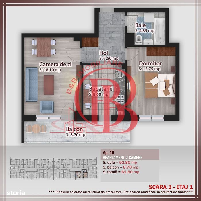 Apartament 2 camere 7 min STB Theodor Pallady-Titan Bucuresti
