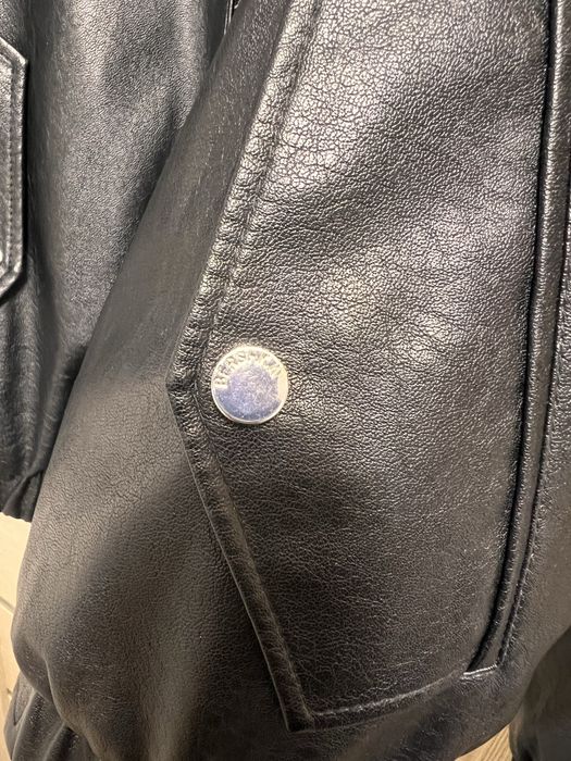 Бомбер экокожа 46-50 размер