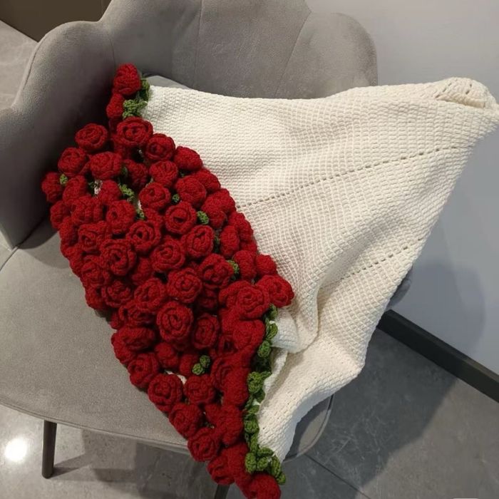 Плед-букет 155/150/110/80 см