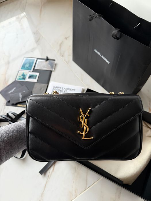 Loulou  Small in Matelasse Lambskin YSL