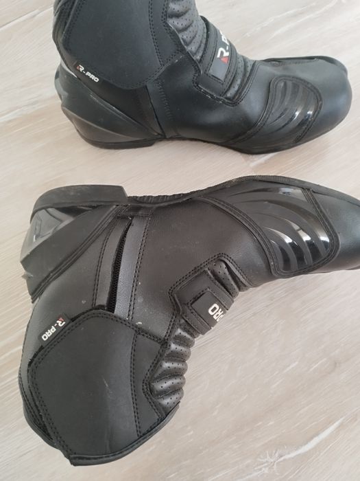 Мото екип с гащеризон, яке със сваляща подплата и обувки