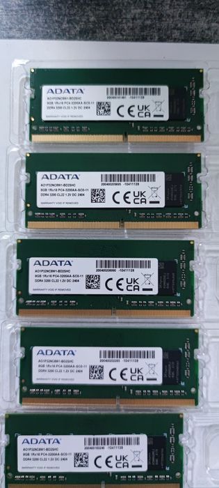 Memorie ram laptop notebook  sodim  ADATA  8GB DDR4 3200Mhz