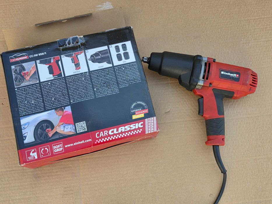 Pistol electric de impact Einhell CC-IW 950/1, 950 W, 2.300 rpm
