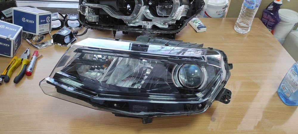 Ляв фар фарове Chevrolet Camaro lqv far farove шевролет Камаро гр ...
