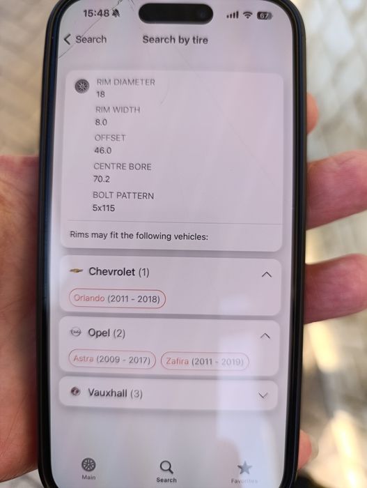 Оригинални джанти за Опел 5х115 18 цола Астра,Вектра,Шевролет,TPMS