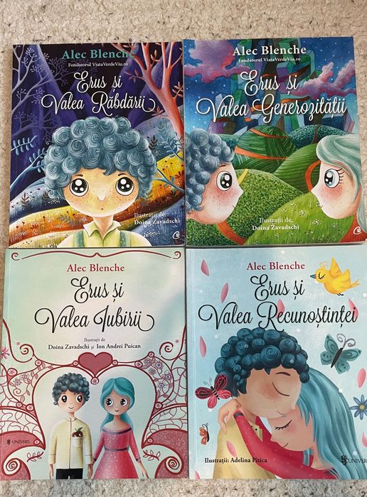 Erus serie, vol. 1-4, aproape noi, Valea Răbdării, Valea Generozității