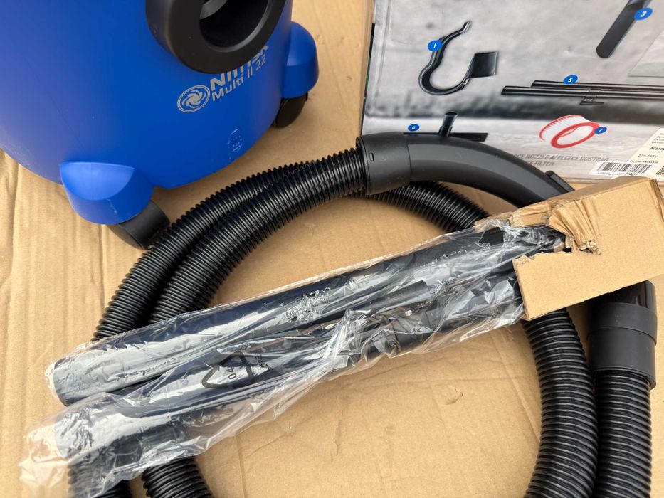 Aspirator umed și uscat Nilfisk Multi II, 22L, 1200W