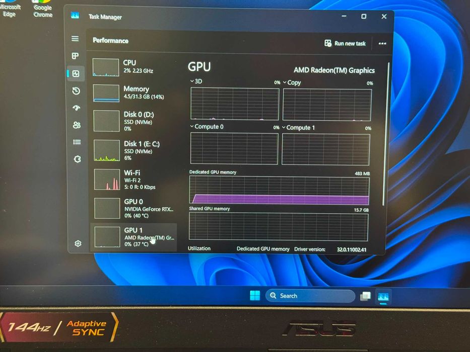 Hope Aamanet P2 - ASUS TUF A15 AMD RYZEN 5 7535HS /  32GB RAM / GEFORCE RTX 3050